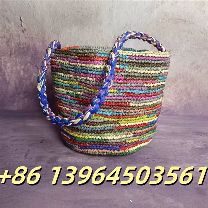 Skutečná ženský taška Raffia