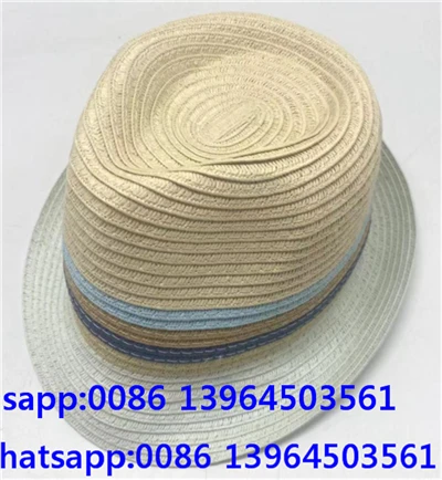 Pánská čepice Fedora světlé barvy