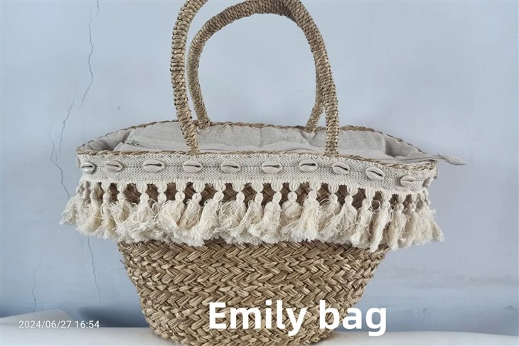 Navržené ženské tašky Raffia