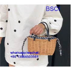 Ratanové tkané tašky pro ženy