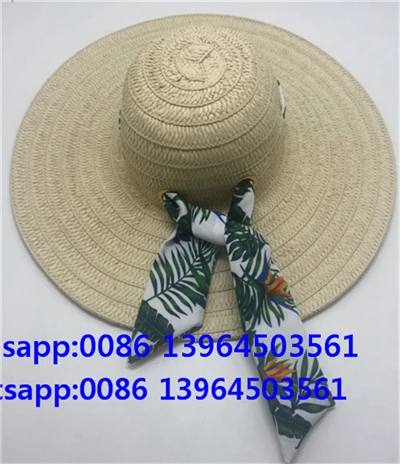 Ženy letní čepice papírové slámy sunhat