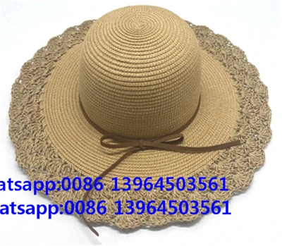 Dámská papírová háčkovaná čepice Lady Beach