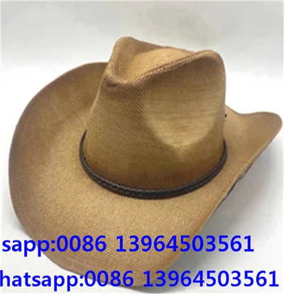 Slaměný klobouk Fedora pro muže