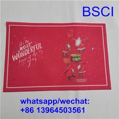 Omyvatelné podložky na stůl se vzorem